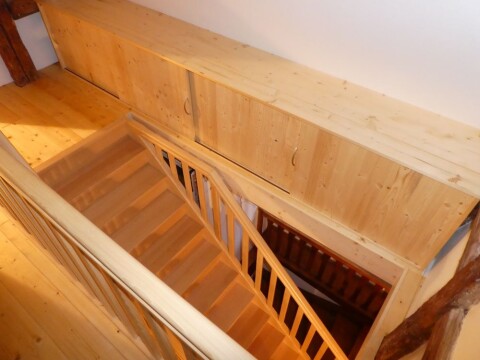 Escalier sur mesure à Luttenbach