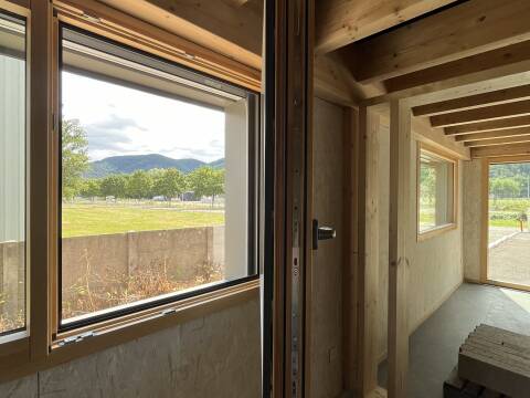 Fenêtre mixte bois/alu à Wihr-au-Val