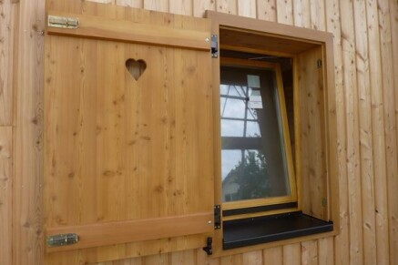 Fenêtres bois sur mesure et volet bois à Kaysersberg