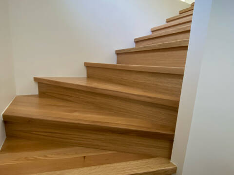 Escalier bois vallée de Munster