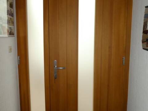 Porte d'entrée traditionnelle bois près de Colmar