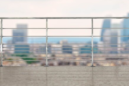 Garde-corps extérieur aluminium