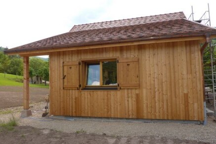 Fenêtres bois sur mesure et volet bois à Kaysersberg