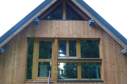 Fenêtres bois avec porte d'entrée sur mesure à Griesbach-au-Val