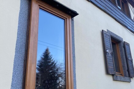 fenêtre bois à Munster
