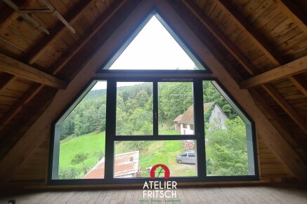 Fenêtre sur mesure en Alsace à Labaroche