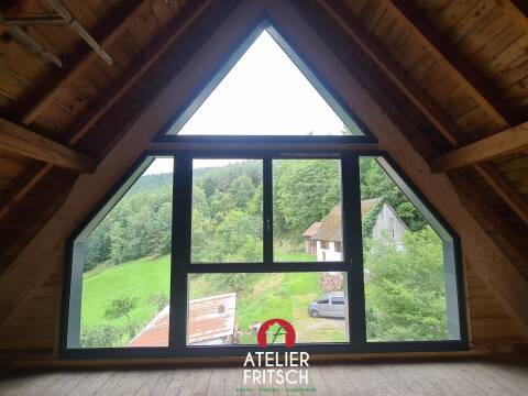 Fenêtre sur mesure en Alsace à Labaroche