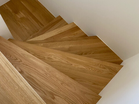 Escalier bois vallée de Munster