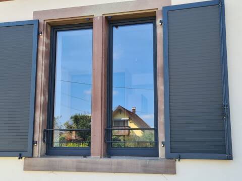 Volet battant aluminium à Colmar