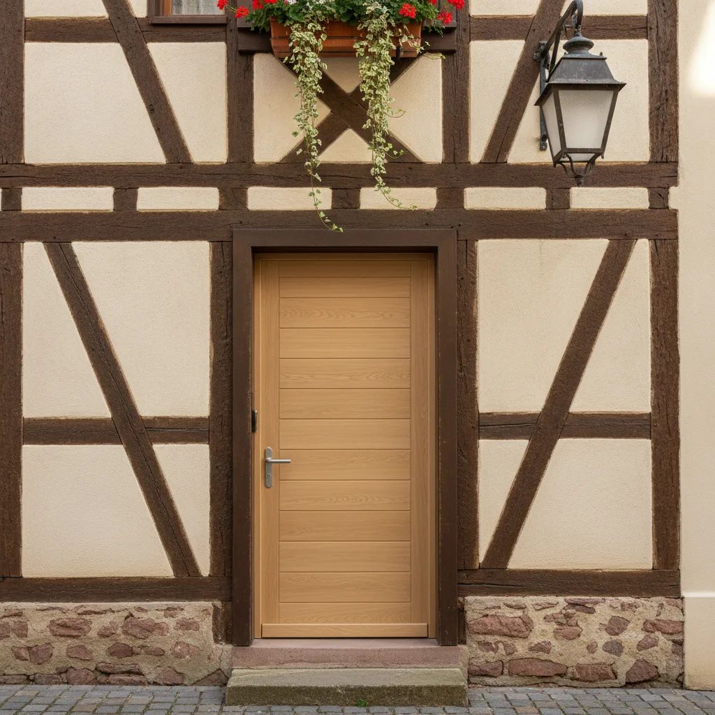 porte d'entrée maison alsacienne porte d'entrée maison alsacienne