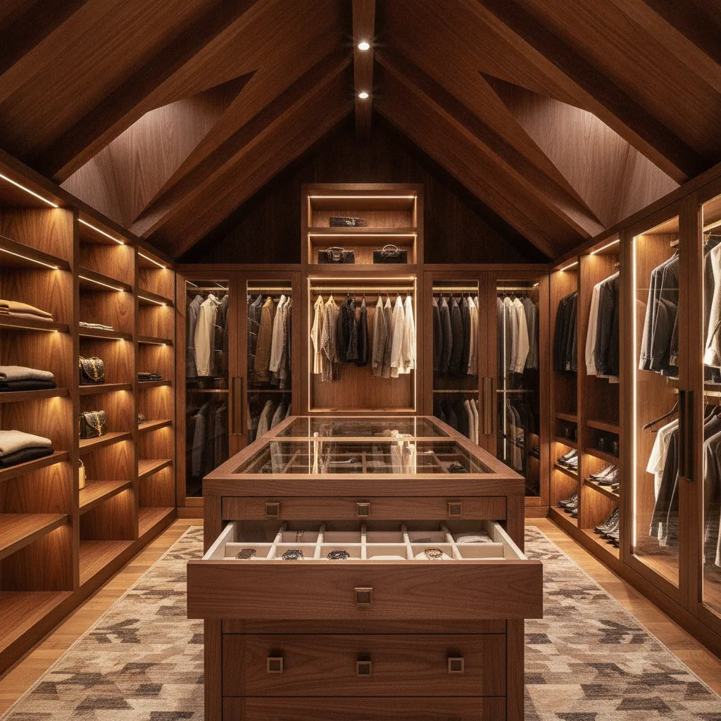 dressing bois massif sur mesure