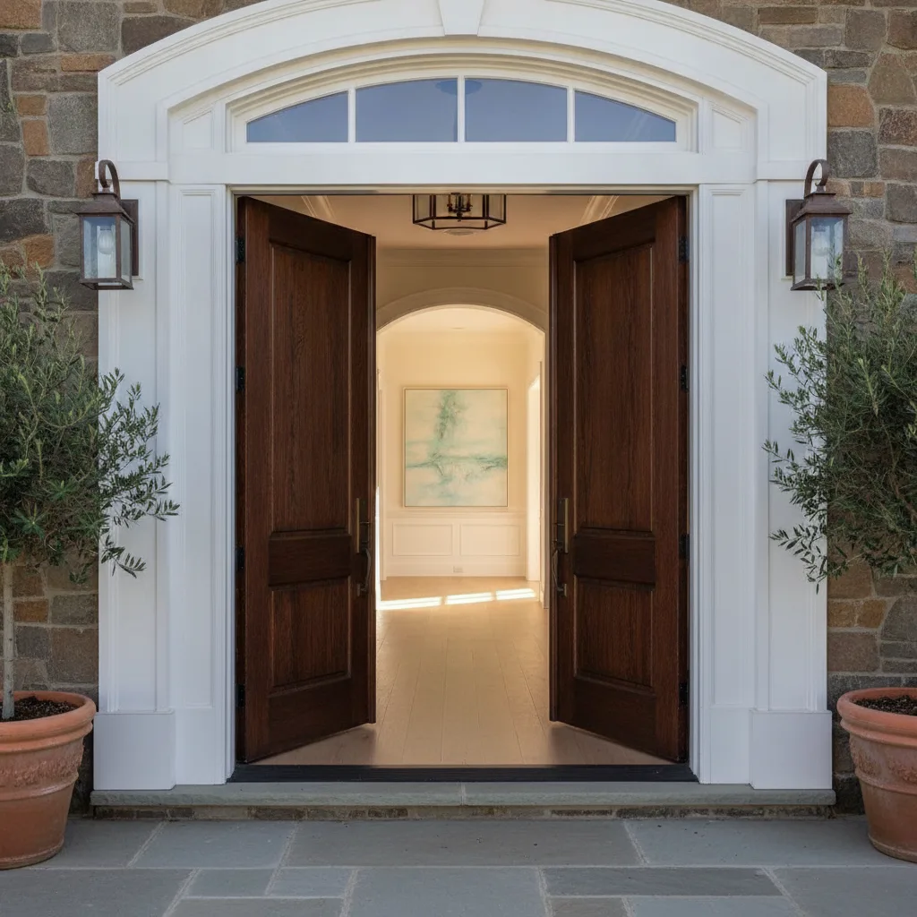 porte d'entrée double vantaux bois porte d'entrée double vantaux bois