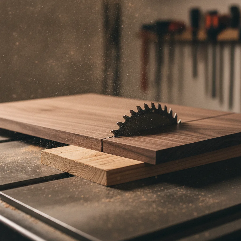 menuiserie bois détail technique coupe