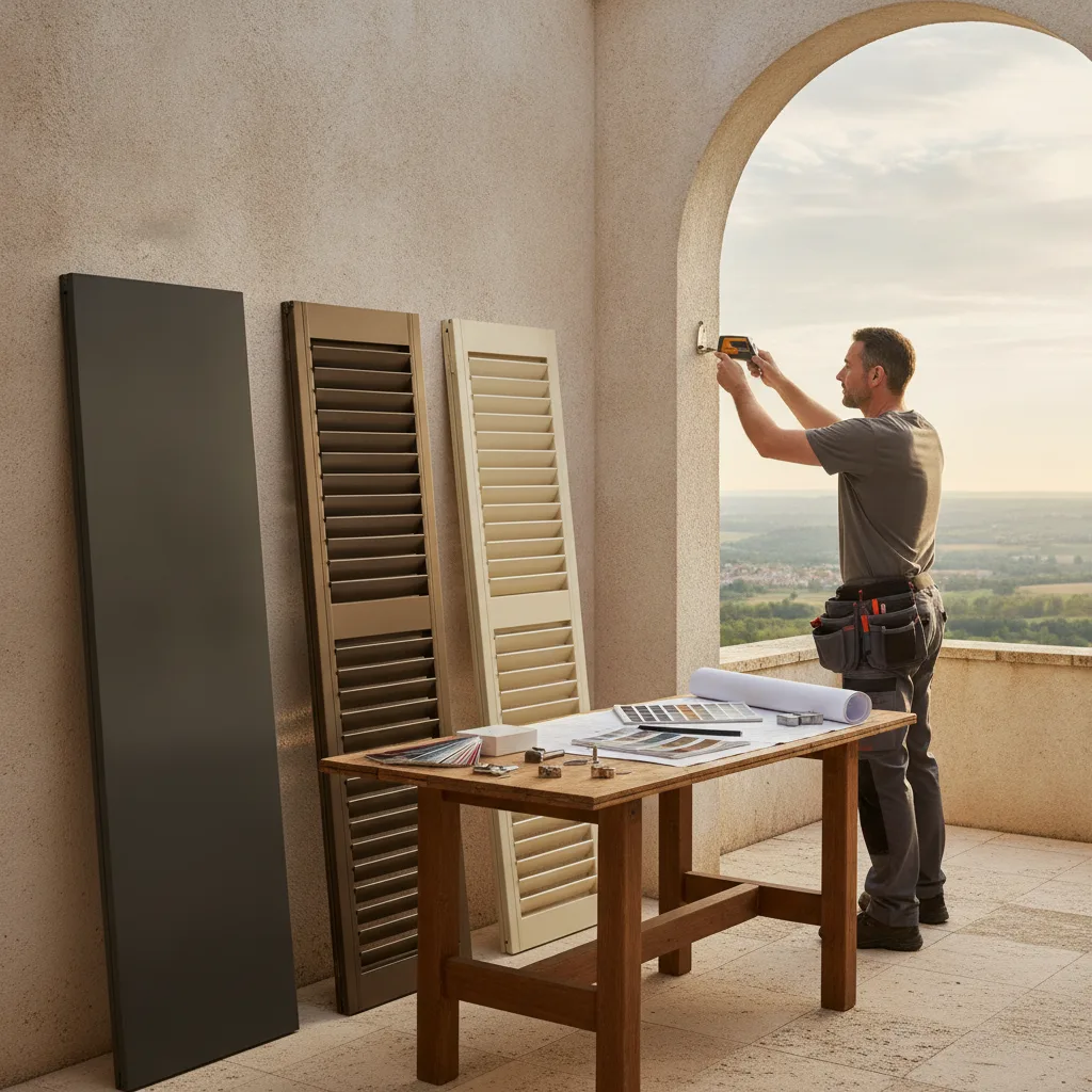 volet battant aluminium sur mesure